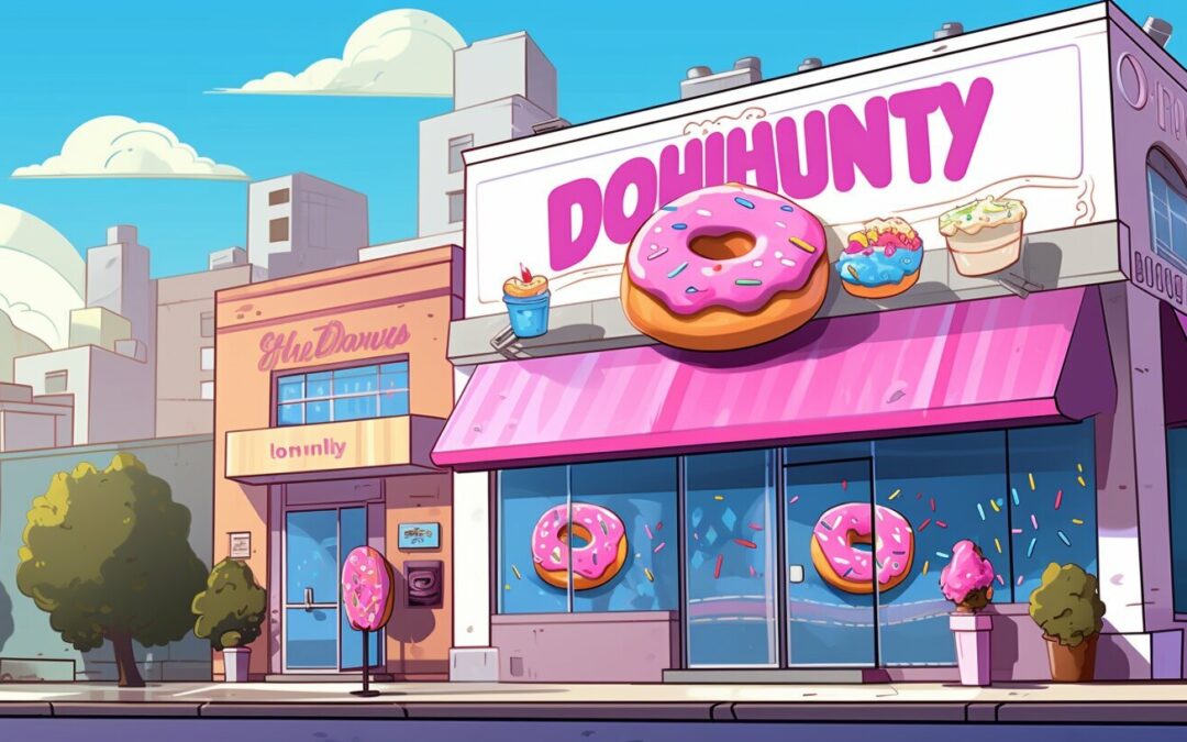 Doughy Donut Shop Website Design for Yummy Online Success